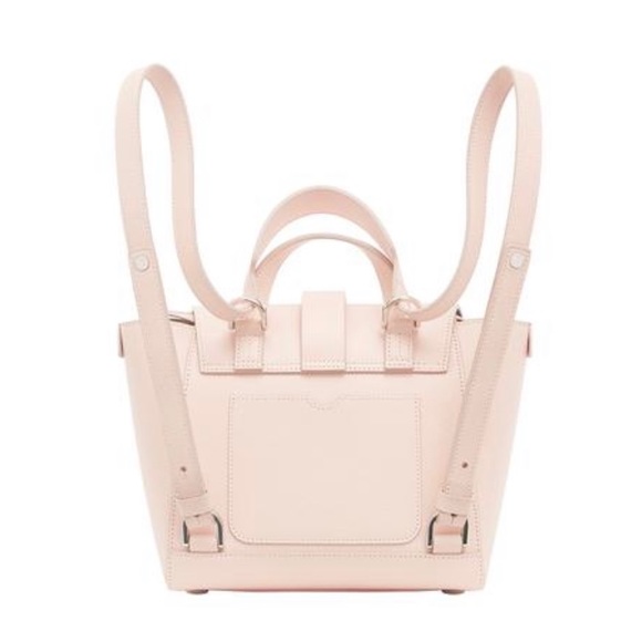 SENREVE MINI MAESTRA IN  BLUSH PEBBLED LEATHER - Picture 7 of 10